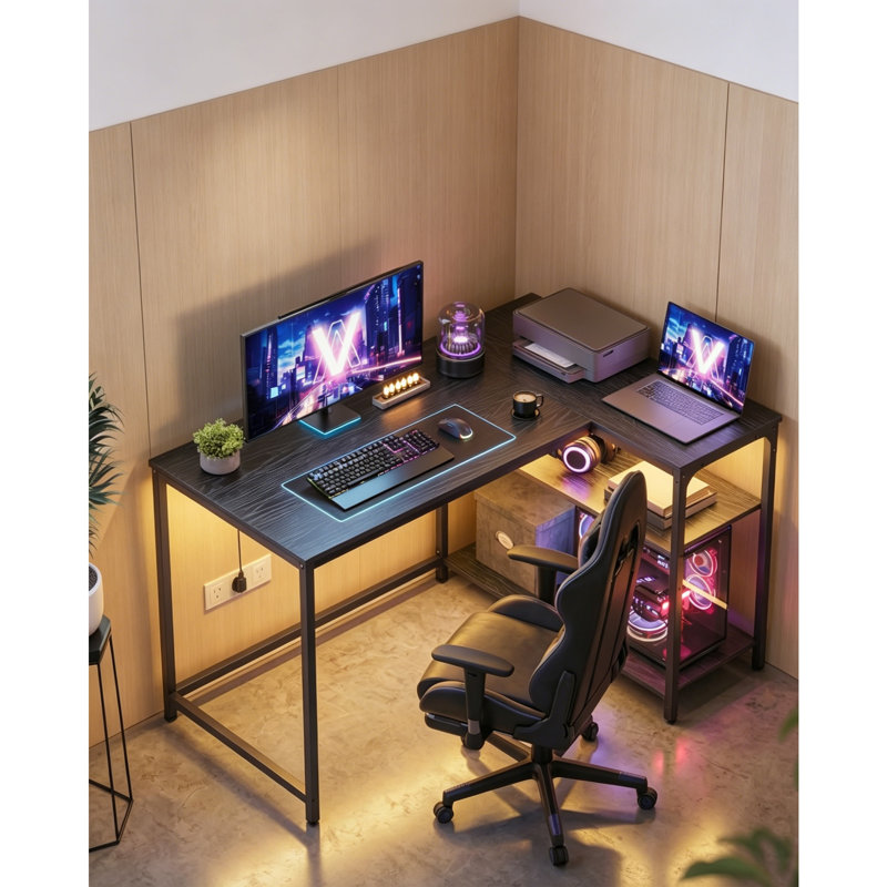 L-Shaped Computer Desk