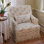 Fauteuil simple avec repose-pieds Rustic