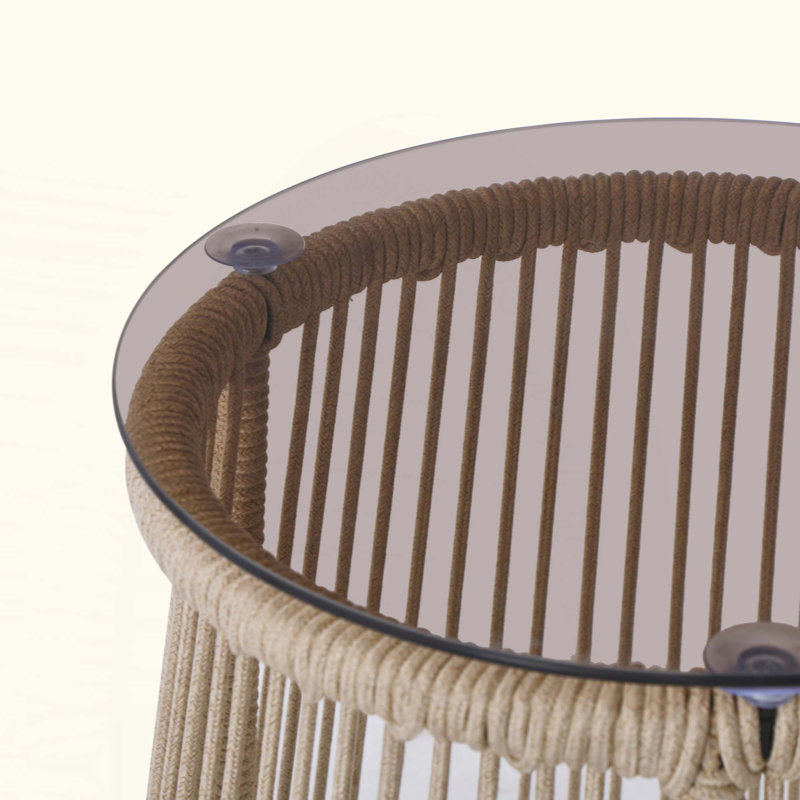 TABLE D'APPOINT MOONSTONE MODERN ROPE