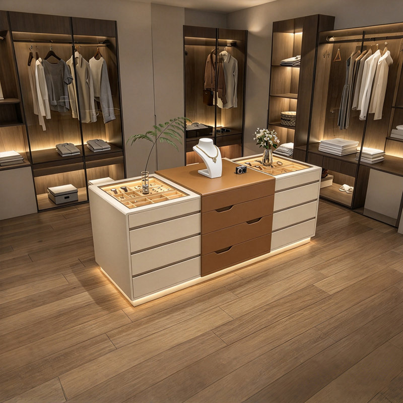 Présentoir à bijoux 70,87 "beige