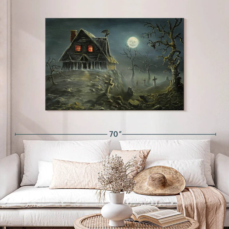 Kelan Haunted Hill House, H 32 po x l 48 po