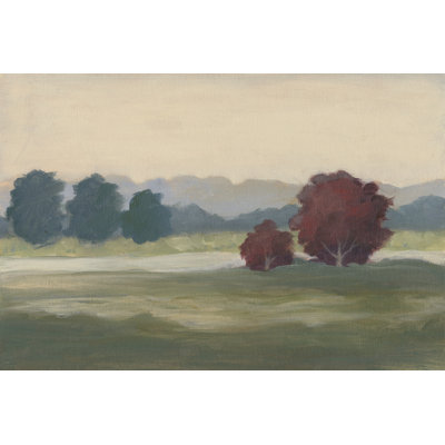 Morning Haze I - Wrapped Canvas Painting