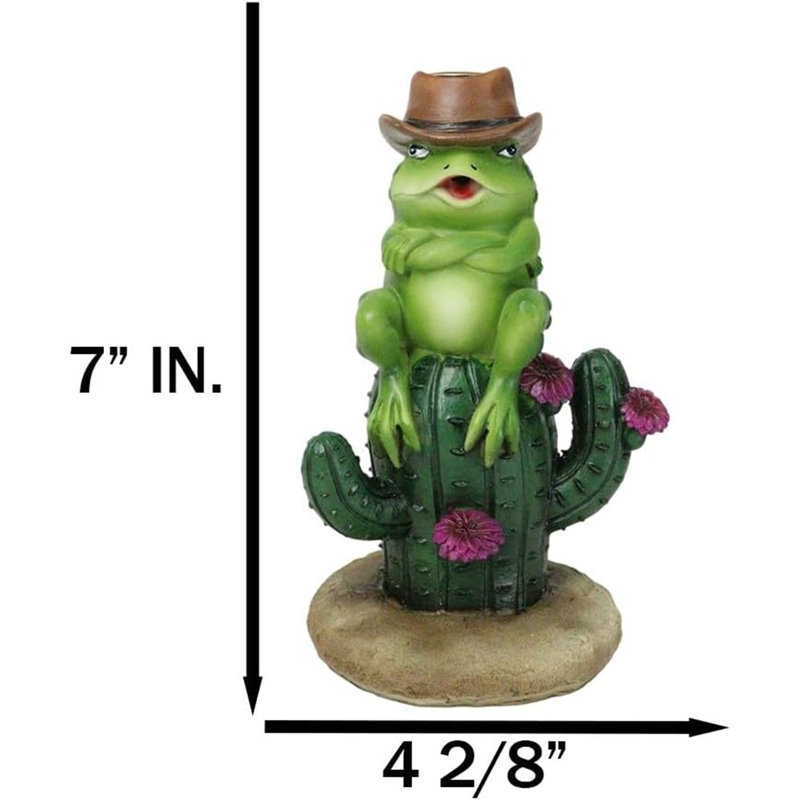 Figurine de brûleur de cône Western Outlaw
