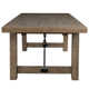 Acker Extendable Pine Solid Wood Dining Set