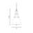 Lodi 4-Light Dimmable Fabric Cone Pendant-1829598408
