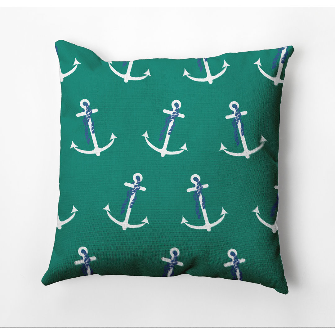 Nautical Nights Whimsy Throw Pillow e by design 