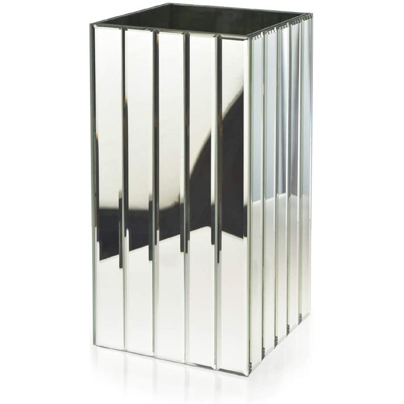 Grand vase en verre Ivy Bronx Gatsby