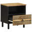 Lanai 40cm W Solid Wood Bedside Table