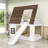 Maellys Kids Twin Over Twin Bunk Bed with Slide