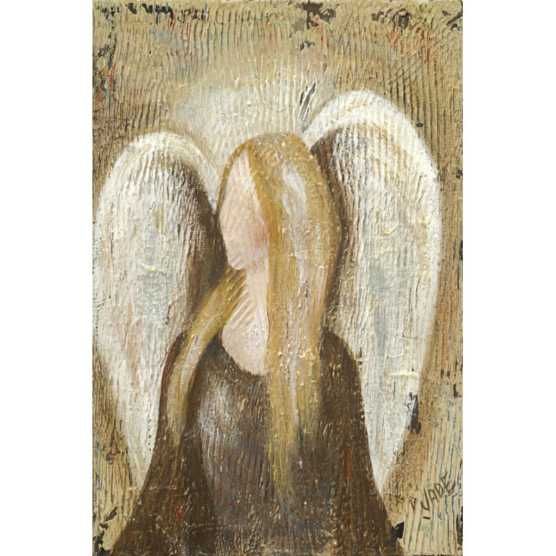 UA CH Angel by Jade Reynolds - Wrapped Canvas Art Prints, 46cm H x 30cm W x 3.8cm D