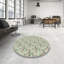 Tapis vert à motif floral Nabilité-1769451966