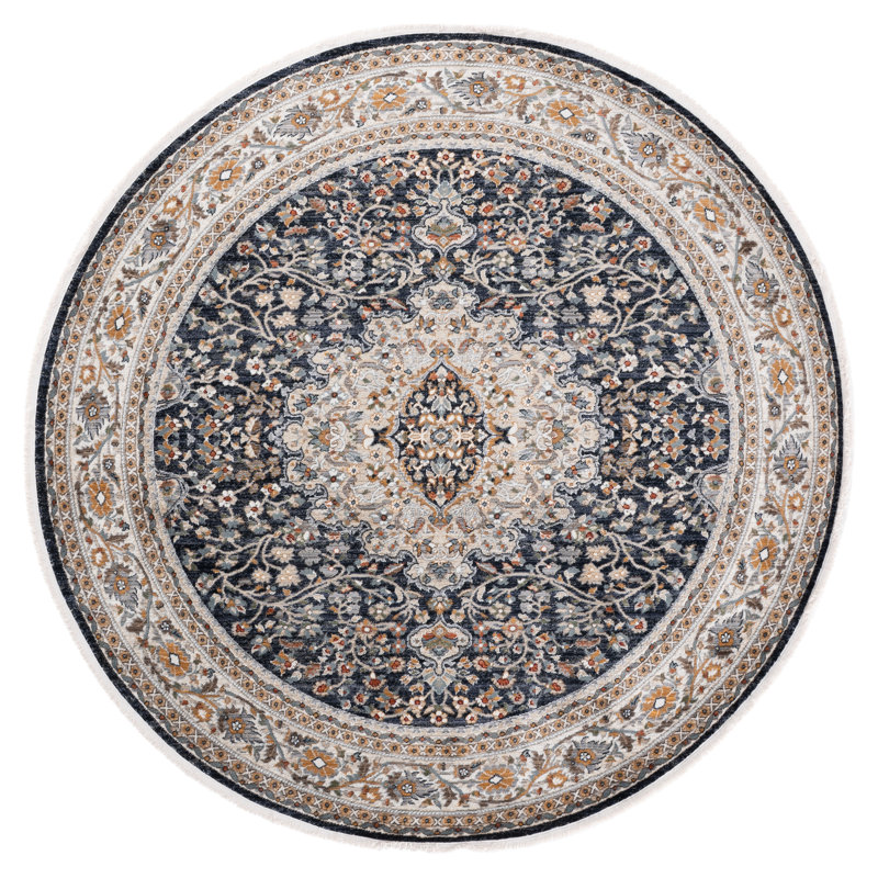 Lauren Ralph Lauren 1100 Performance Oriental Rug, Round 6'7"