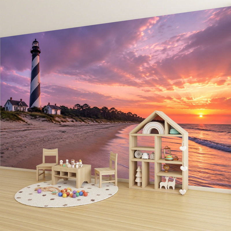 Adhésif mural auto-adhésif moderne pour la chambre à coucher Peel and Stick L 69 po x l 96 po Peel and Stick