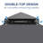  Egeiros Life 12 Ft. W X 10 Ft. D Double Roof Patio Gazebo With Mosquito Net-68936817-68936818
