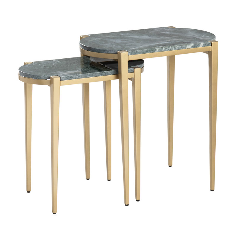 Zolin Marble Top Nesting Tables