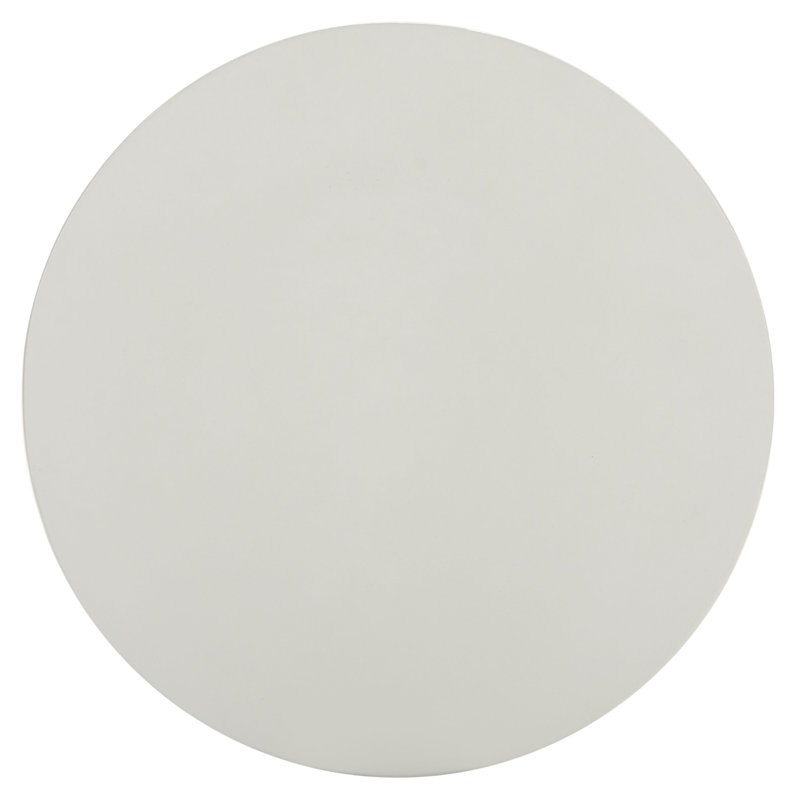 Dali Outdoor Round Side Table, White