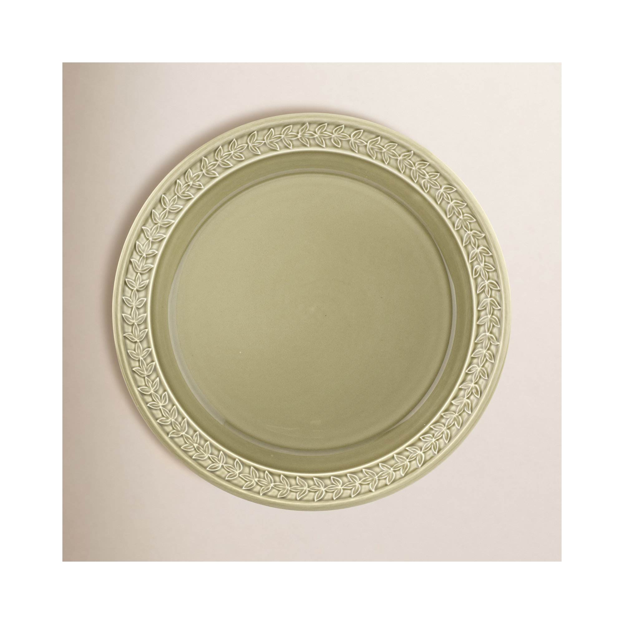 Portmeirion Botanic Garden Harmony Dinner Plate 10.5", Moss Green