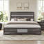 Lit moderne, lit Ryder Sparkle Grey