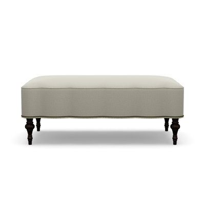 Scalloped Ottoman