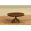 Round Mahogany Wood Dining Table