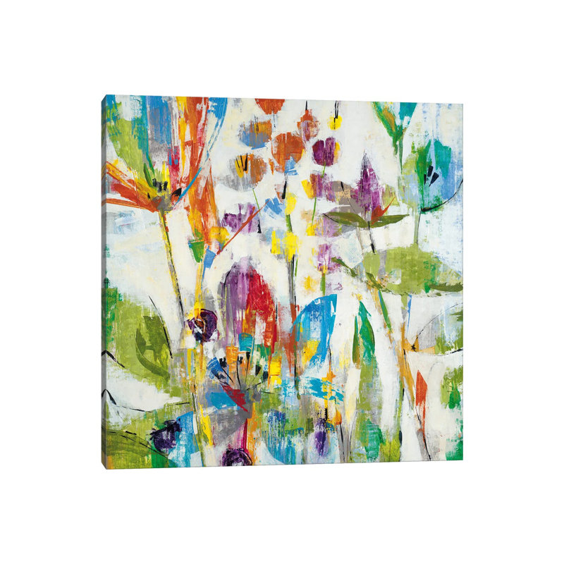 Lily Pond Park by Liz Jardine - Wrapped Canvas Painting, 66.04 cm H x 66.04 cm W x 3.175 cm D