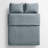 100% Linen Sheet Set-74365773-74365778