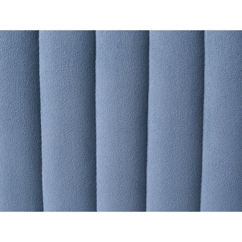 Footstool Benzant Velvet, Blue