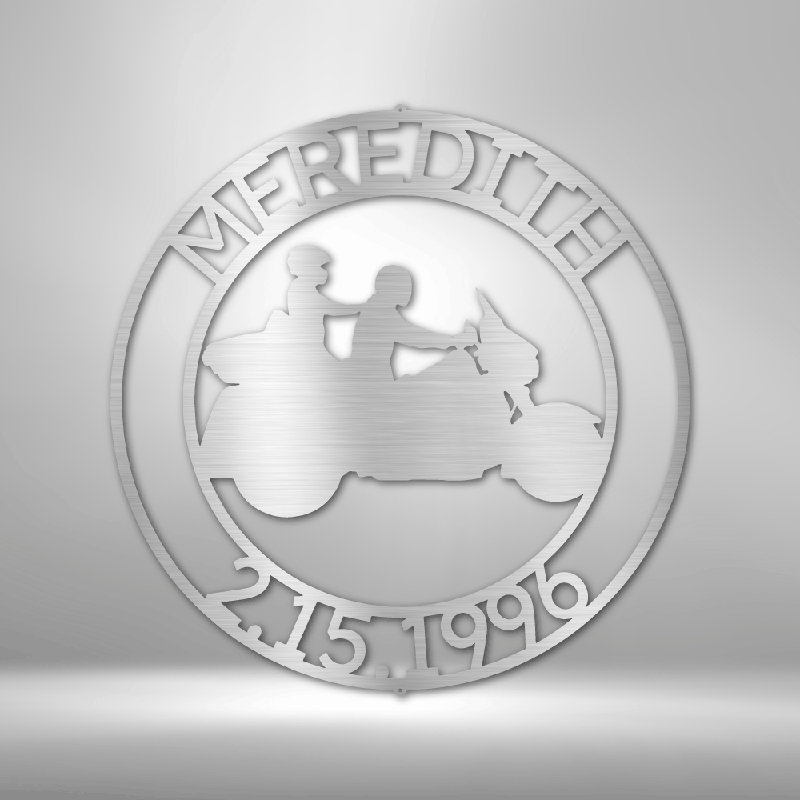 Plaque décorative personnalisée en acier 7 pièces, H 28,75 po x l 29,5 po x P 0,5 po, Oui, Argent argent