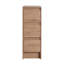 Armoire de rangement moderne de style chambre à coucher et couloir avec tiroirs et portes de 72 po Bellmead