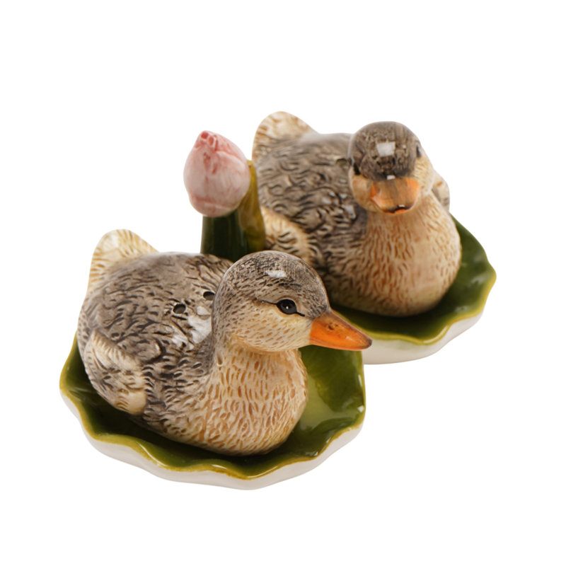 Brand Ceramic Salt And Pepper Shaker Set