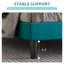 Toderick Upholstered Platform Bed with Deluxe Wingback and Linen Blend-985124331-985124330