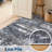 Modern Abstract Machine Washable Area Rug for Living Room, Modern Living Room Carpet with Non-Slip Backing, Soft Stain Resistant Bedroom Carpet-1645062858-1645062859