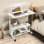 Table de bout pour ordinateur portable avec table de chargement, 2 ports USB