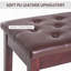 Banquette de piano capitonnée à boutons capitonnée-1851949530