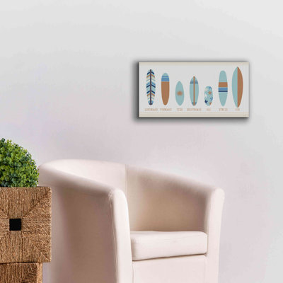 «Dovecove», «Surfboard a Plenty» par Cindy Jacobs, estampe numérique sur toile