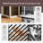 61'' W Dividable Dog Crate Furniture-1957311229