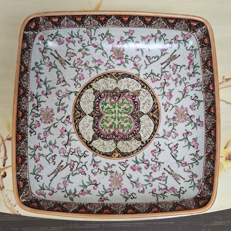 Porcelain Square Compote Tray Casey Creation