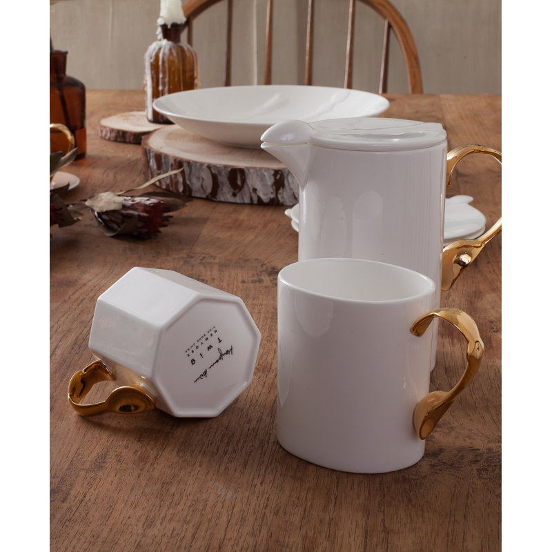 Cutlery Bone China Coffee Mug