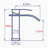 Modern Single-Handle Single Hole Bathroom Faucet (Set of 2)-128613772