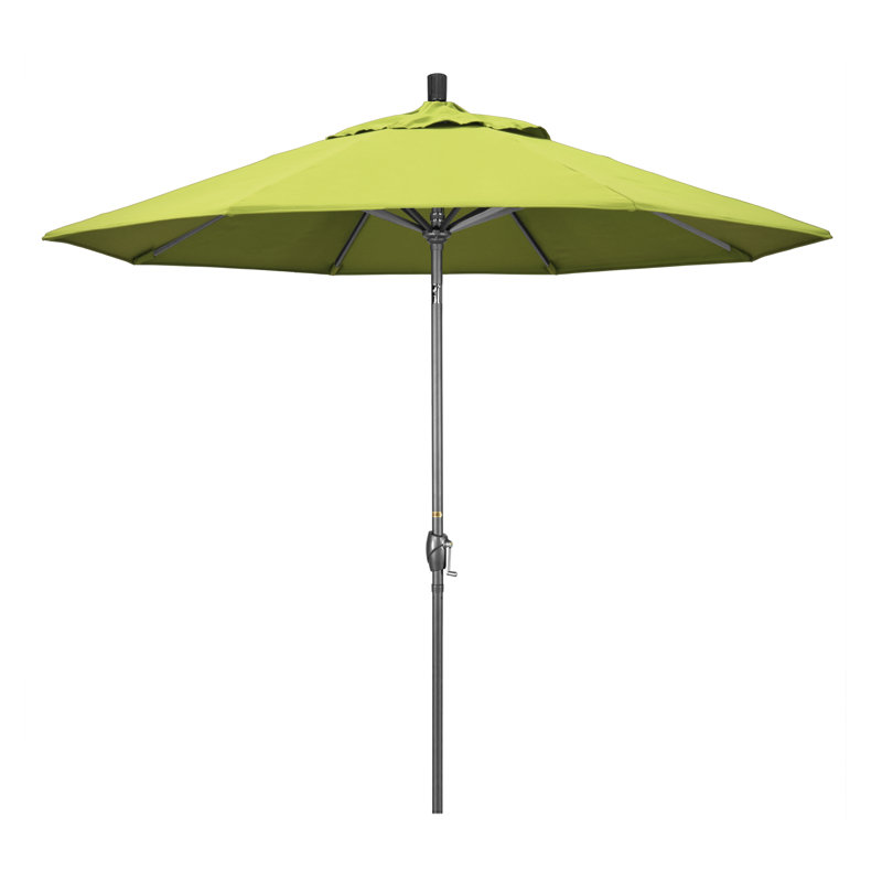Parasol de marché 9 pi Ayomipo, Toile Sunbrella® perroquet
