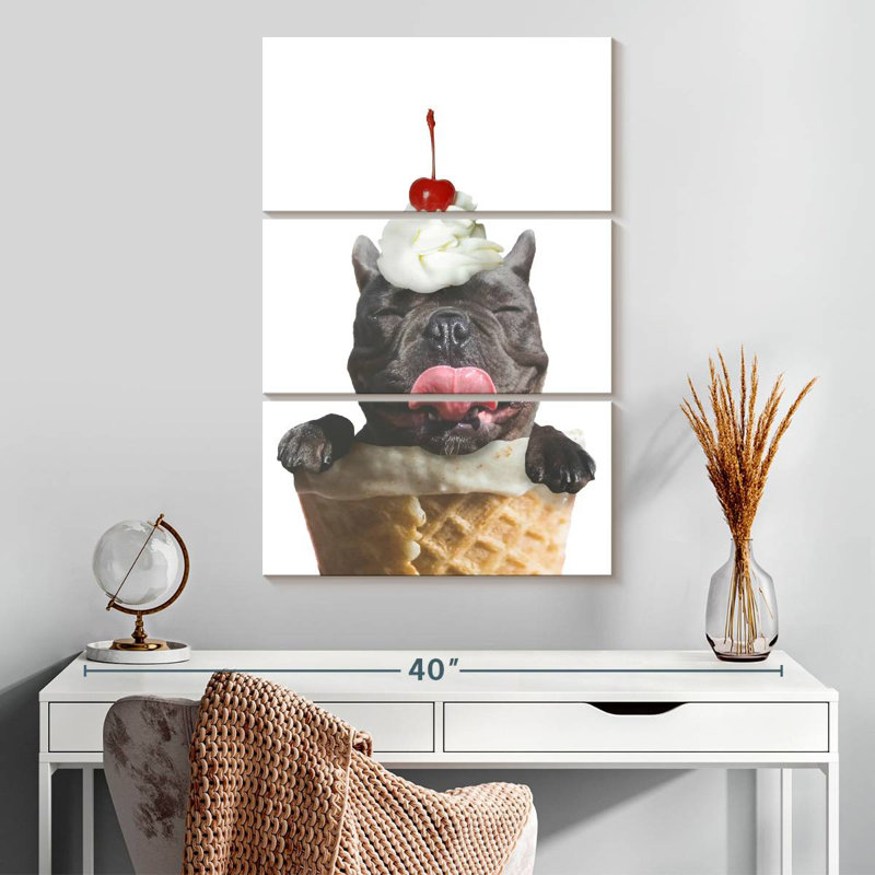 Ice Cream Dog, H 32 po x l 20 po