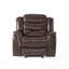 Fauteuil inclinable surdimensionné avec tissu moelleux-1255655300