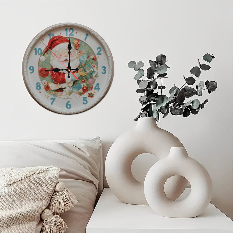 Horloge face à la forêt