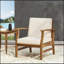 Fauteuil club en bois d'acacia confortable et élégant pour la détente-1559951652