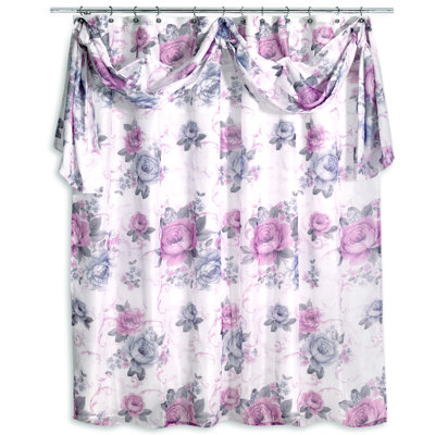 Alyssa Floral Shower Curtain