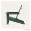 28.7'' W High-Density Polyethylene Folding Adirondack Chair-86552565