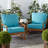 Outdoor 2-Piece Deep Seat Cushion Set-1331892143