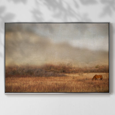 Grazing at Sunset, reproduction d'art sur toile