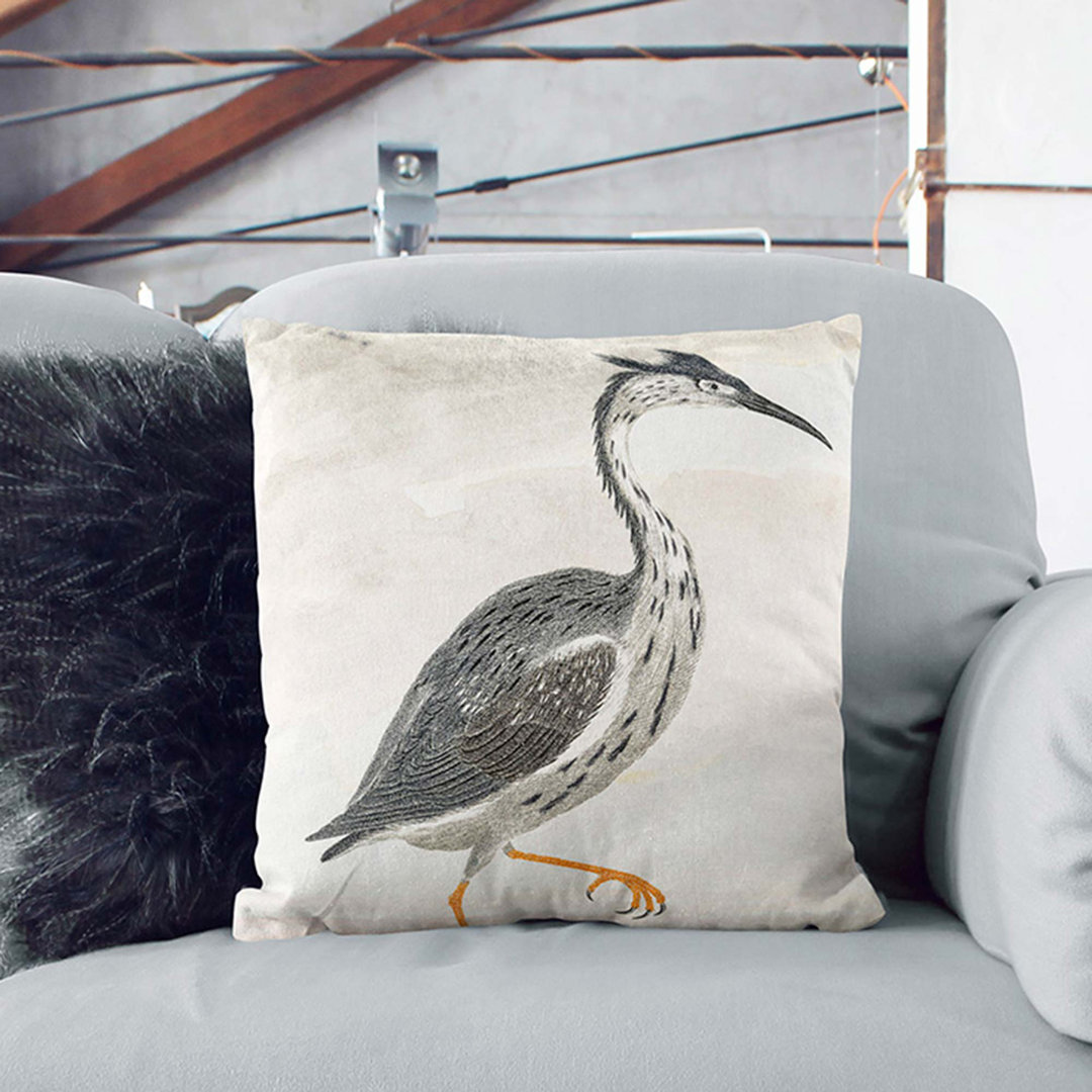 Heron by Johan Teyler Cushion with Filling