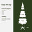 Holiday Artificial Pampas Grass Tree in Green-598833759